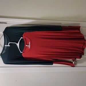 2 Azules Sz Med Tunic tops